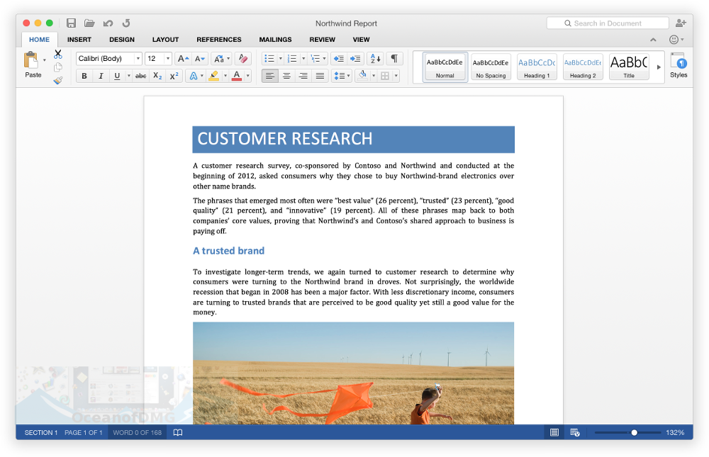 microsoft word 2017 for mac book pro