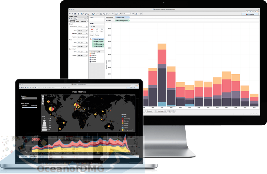 tableau for mac use with macps numbers