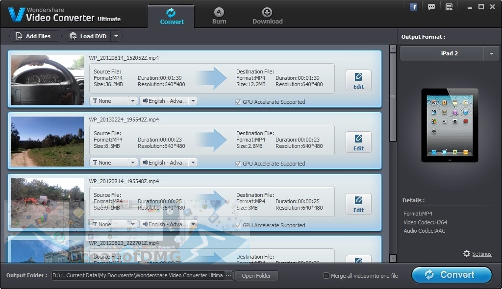 Wondershare Video Converter Ultimate for Mac Direct Link Download