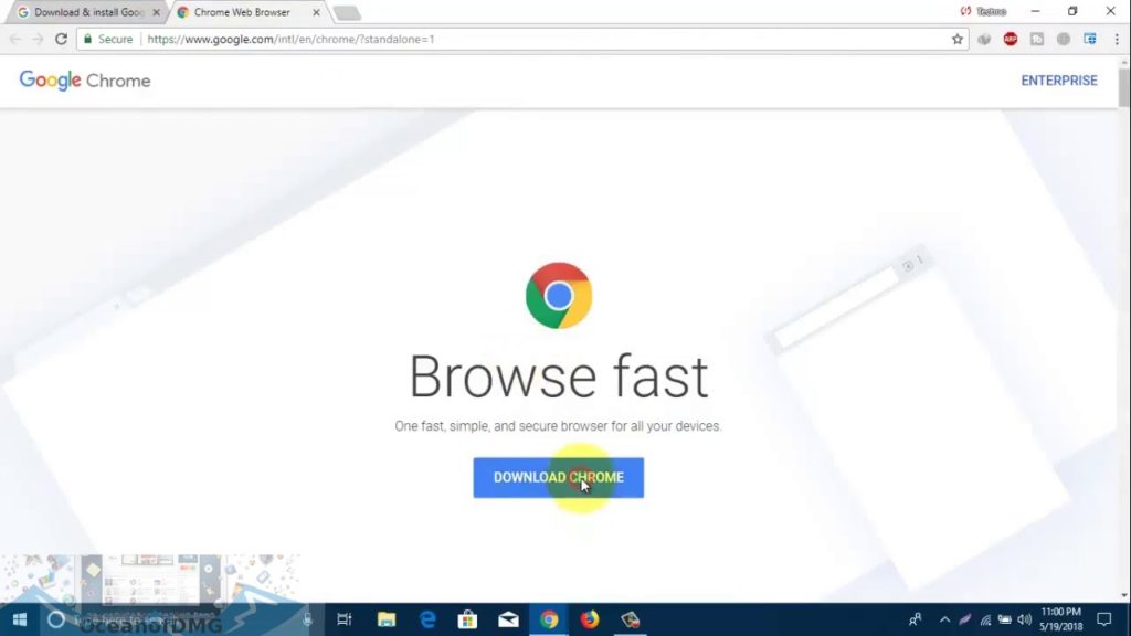 Google Chrome Offline Installer for Mac OS Direct Link Download-OceanofDMG.com
