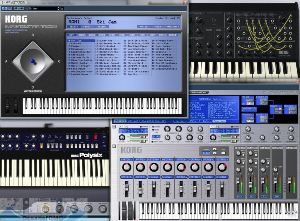 Korg legacycell windows 10