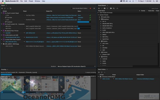 Adobe Media Encoder CC 2019 for Mac Offline Installer Download-OceanofDMG.com
