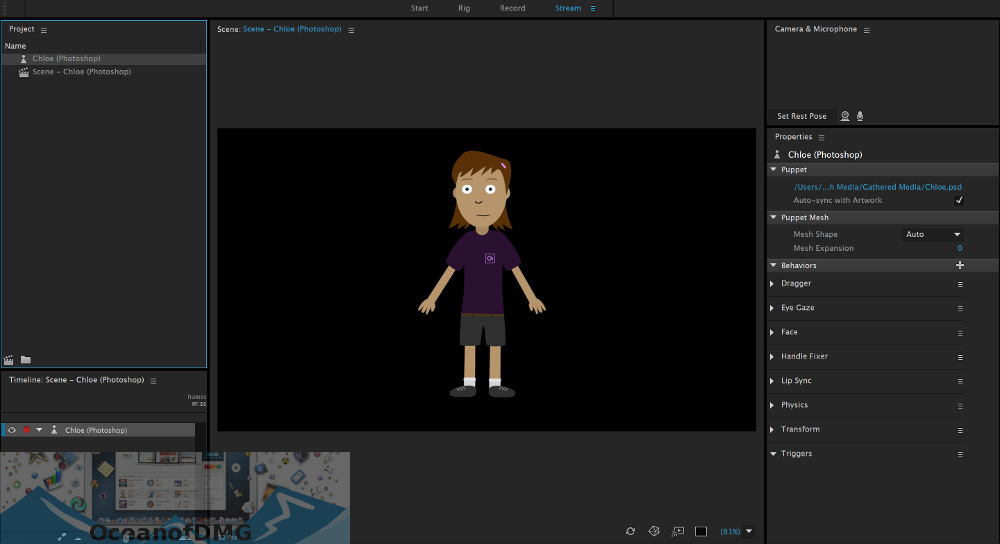 Adobe Character Animator CC 2019 for Mac Latest Version Download-OceanofDMG.com