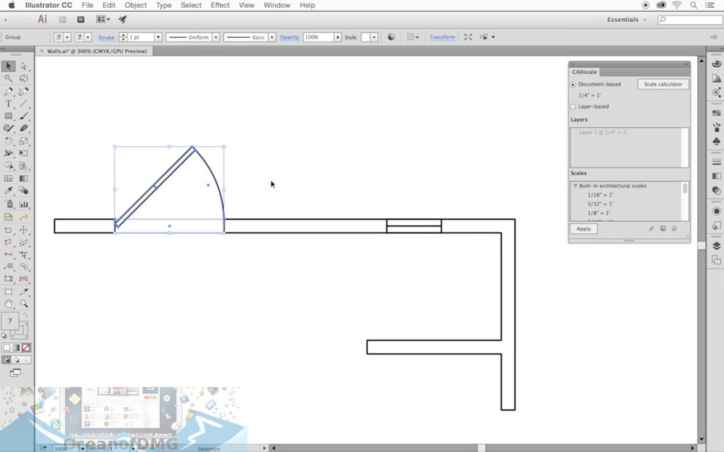 Hot Door CADtools for Adobe_Illustrator for Mac Direct Link Download-OceanofDMG.com