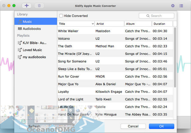 Sidify Apple Music Converter for Mac Latest Version Download-OceanofDMG.com