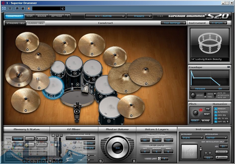 Toontrack - Superior Drummer VST for Mac Offline Installer Download-OceanofDMG.com