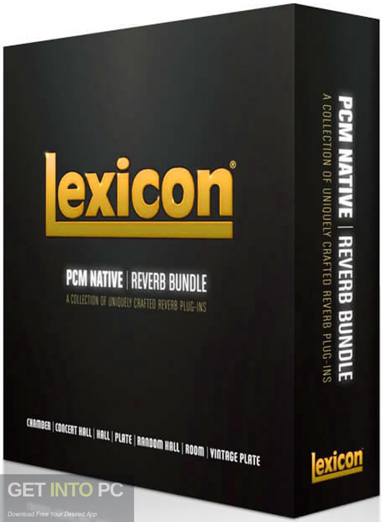 Lexicon.PCM.Native.Reverb.Plug-In.Bundle.VST.RTAS.v1.0.4. Download Pc