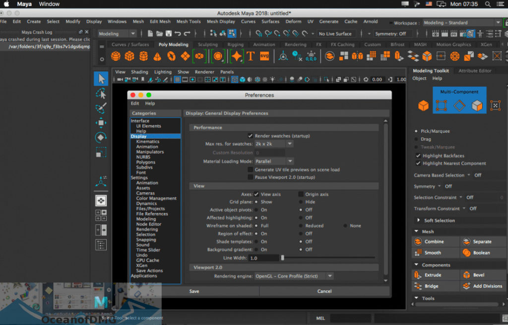 Autodesk Maya 2019 for Mac Latest Version Download-OceanofDMG.com