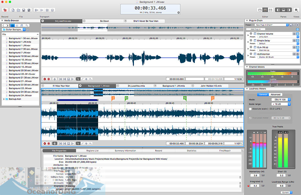 Sound Forge Pro 3.0.0.100 Crack For Mac OS Free Download