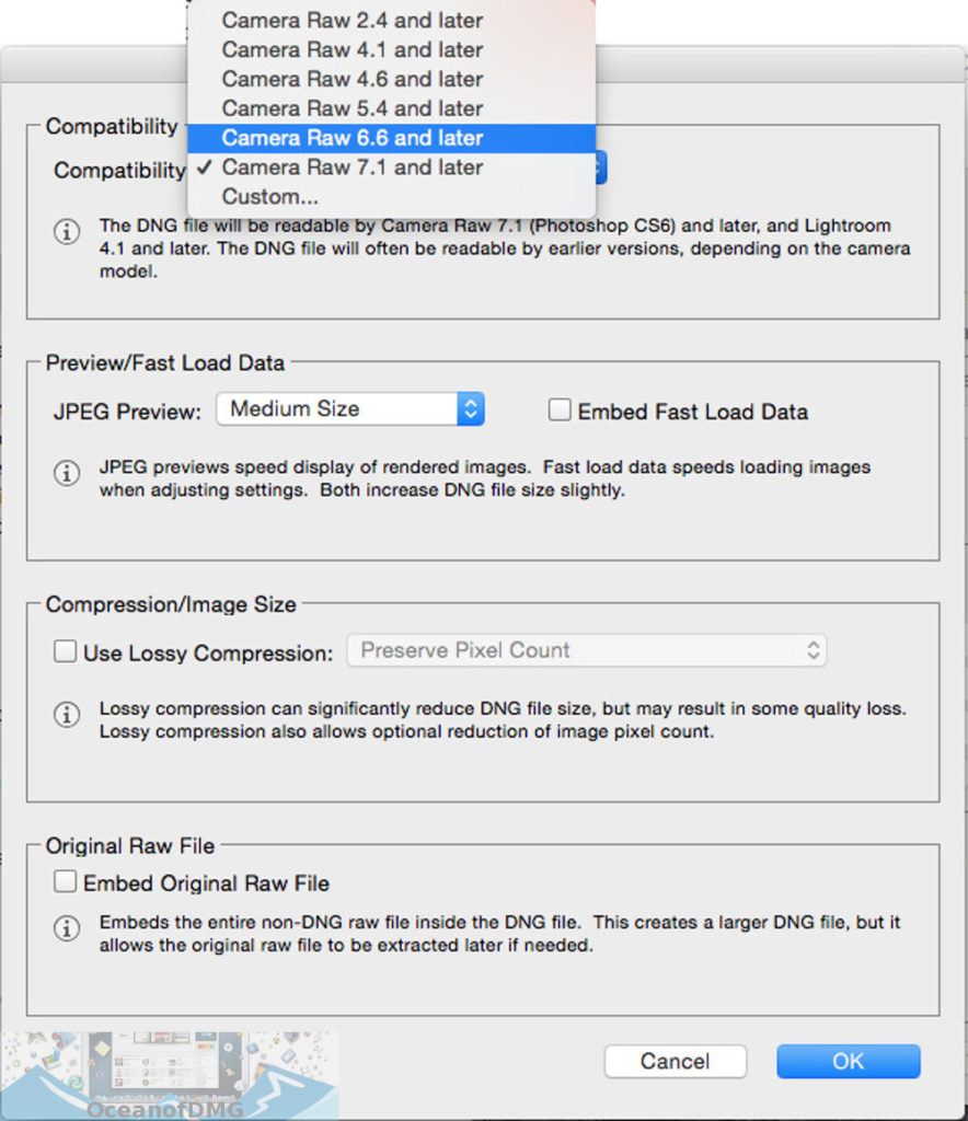 Adobe DNG Converter 2020 for Mac Offline Installer Download-OceanofDMG.com