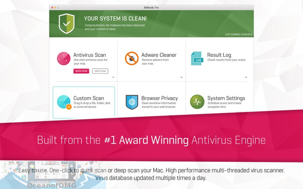 Antivirus BitMedic Pro for Mac Offline Installer Download-OceanofDMG.com