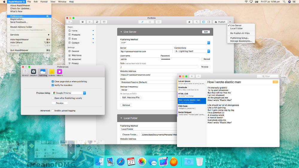 RapidWeaver for Mac Offline Installer Download-OceanofDMG.com