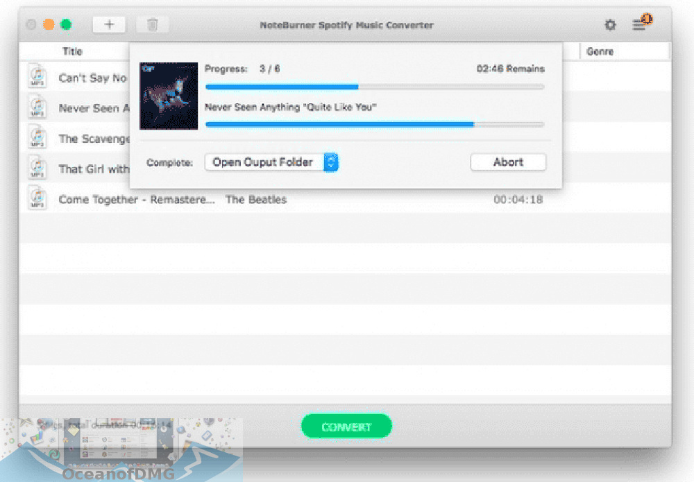 NoteBurner Spotify Music Converter for Mac Offline Installer Download-OceanofDMG.com