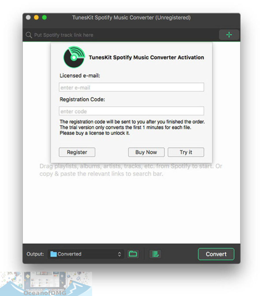 TunesKit Spotify Converter for Mac Offline Installer Download-OceanofDMG.com