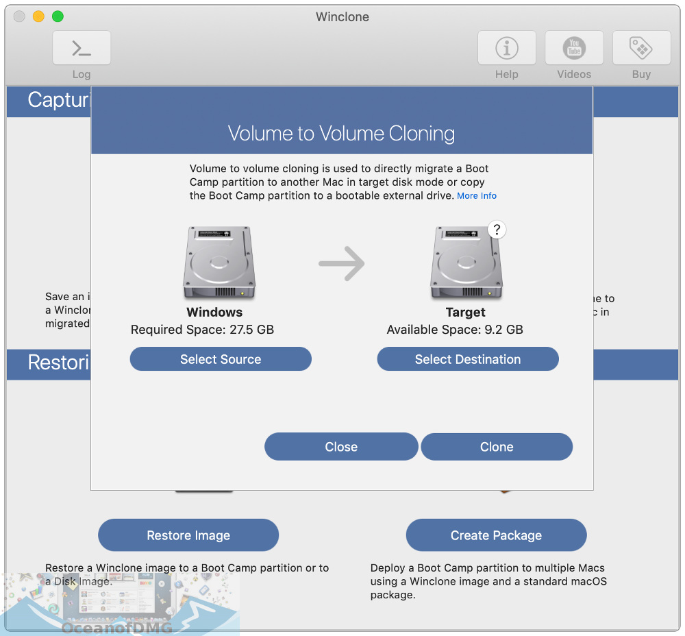 Winclone Pro for Mac Latest Version Download-OceanofDMG.com