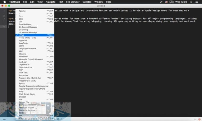 textmate app textmate app