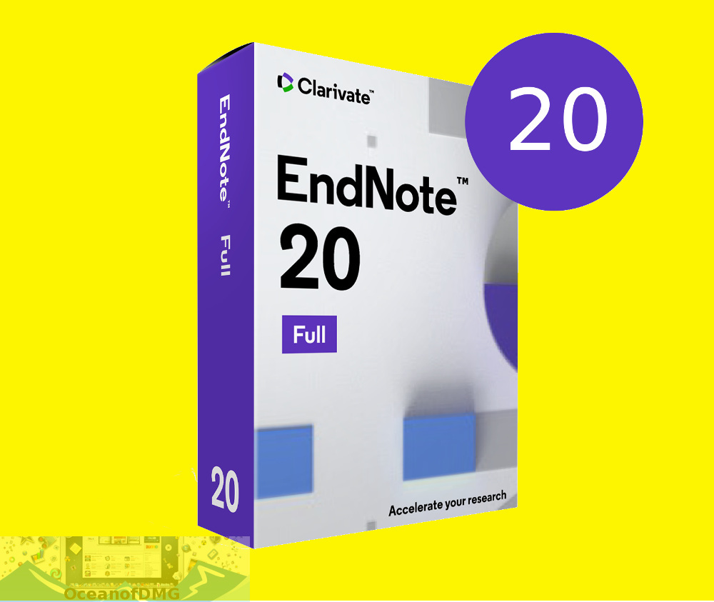 EndNote 20 for Mac Free Download-OceanofDMG.com