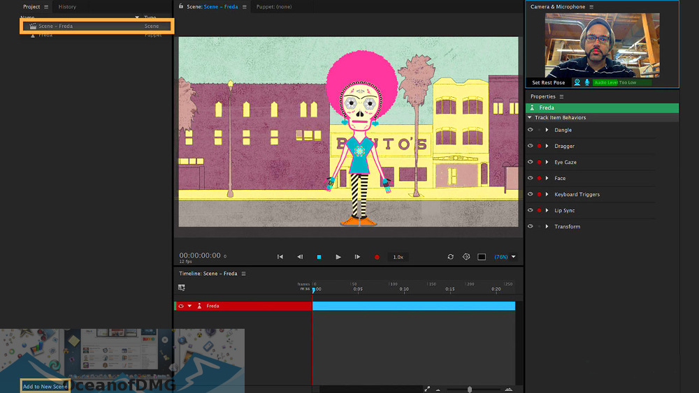 Adobe Character Animator 2021 for Mac Direct Link Download-OceanofDMG.com