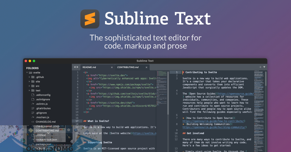 Sublime Text 2021 for Mac Latest Version Download-OceanofDMG.com