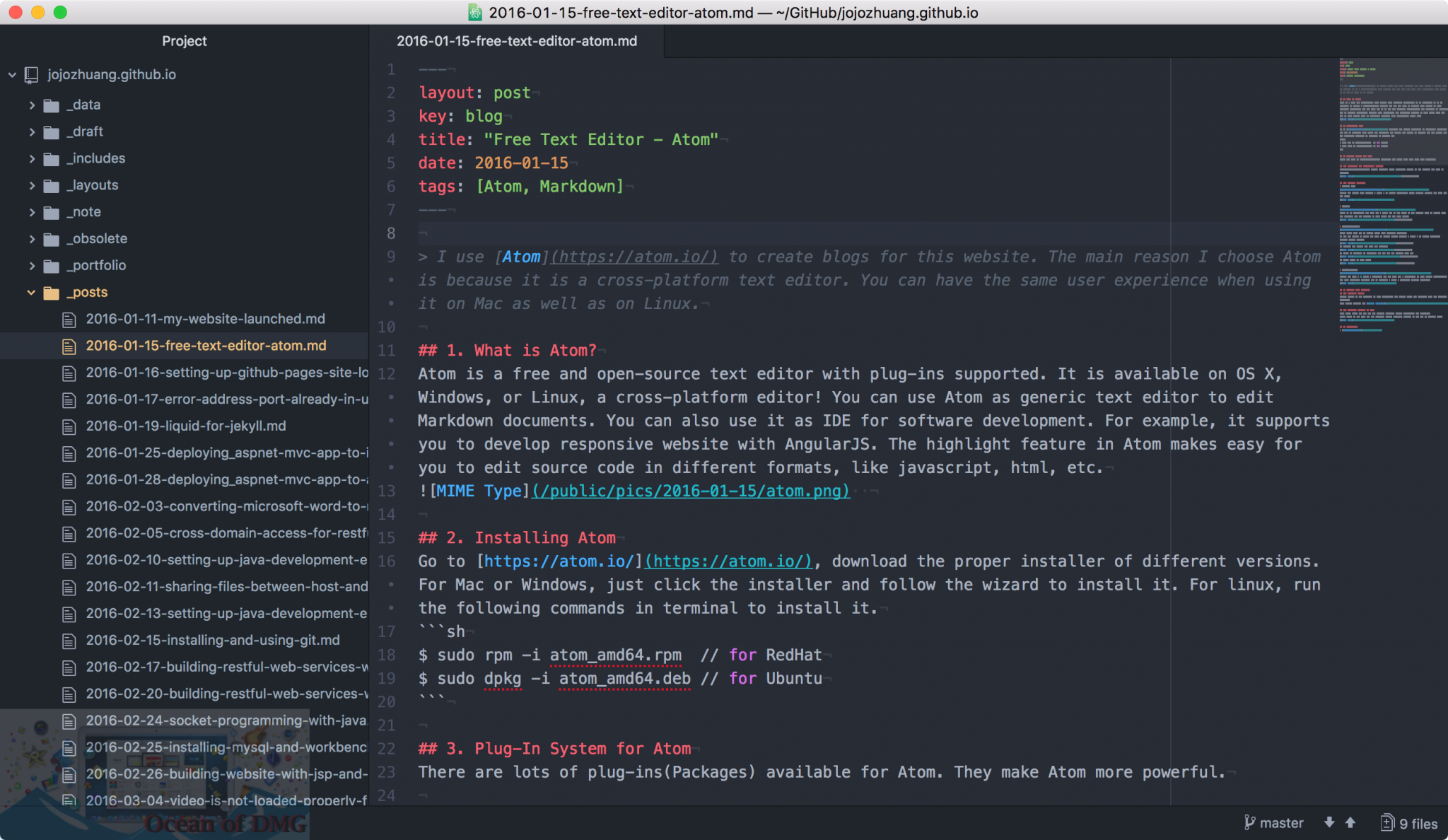 download atom text editor for mac