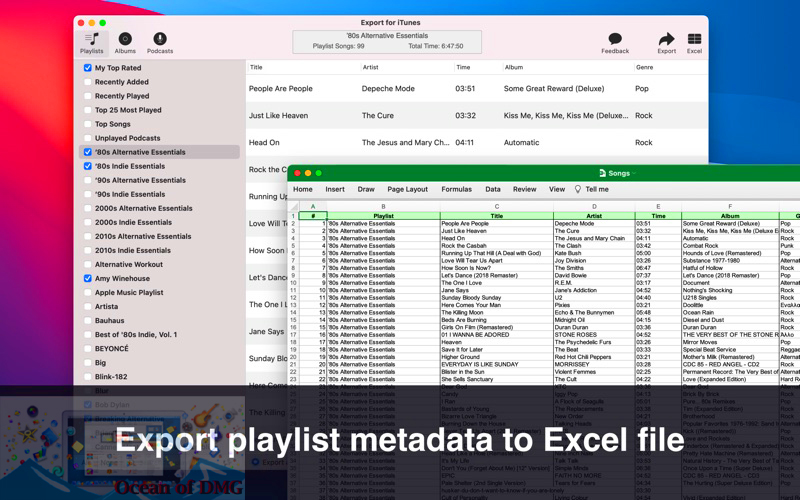 Export for iTunes 2022 for Mac Offline Installer Download