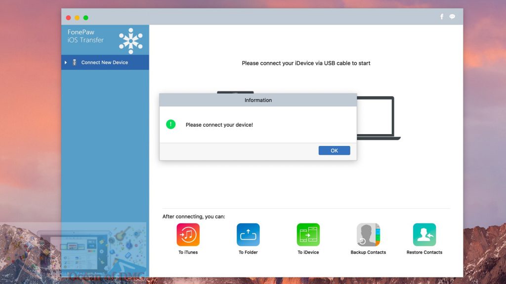 FonePaw iOS Transfer for Mac Direct Link Download