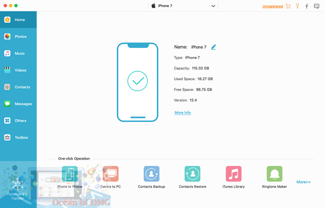 FonePaw iOS Transfer for Mac Offline Installer Download