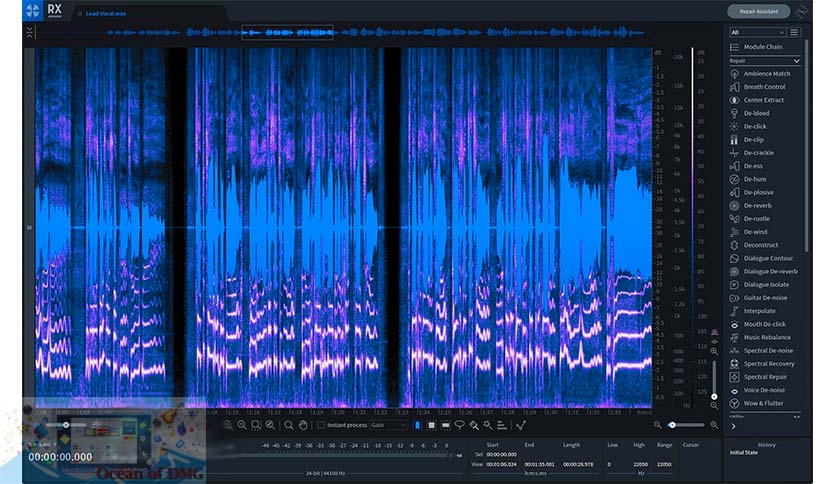 iZotope RX 9 Audio Editor Advanced for Mac OS X Latest Version Download