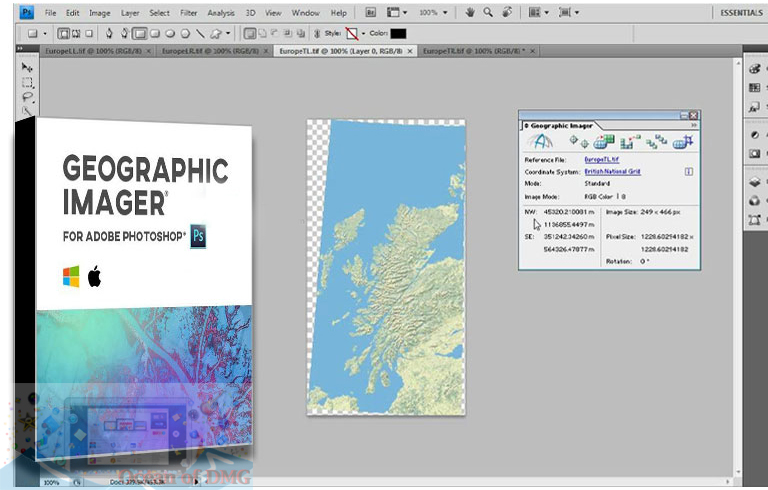 Avenza Geographic Imager for Adobe Photoshop for macOSX Direct Link Download