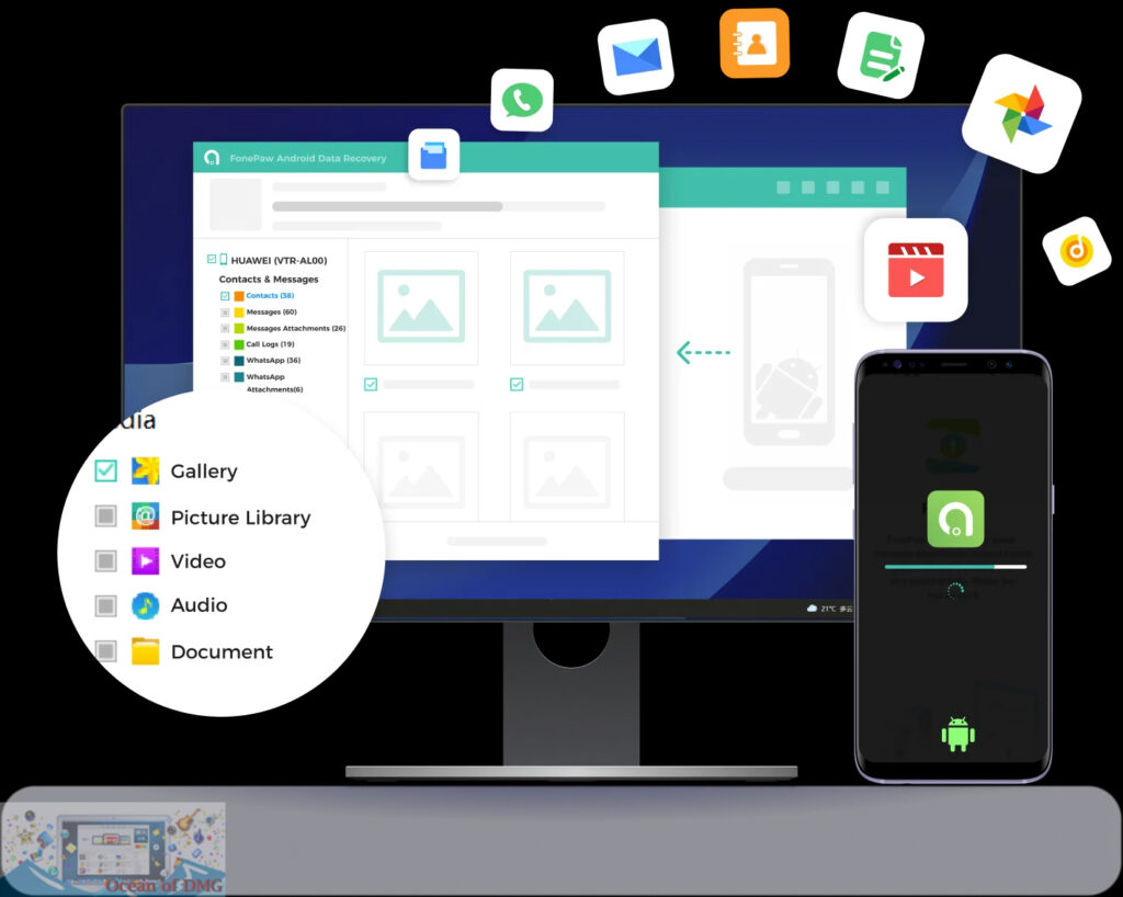 FonePaw Android Data Recovery 2023 for macOSX Direct Link Download