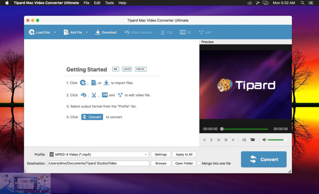 Tipard Video Converter Ultimate 2023 for Mac Offline Installer Download