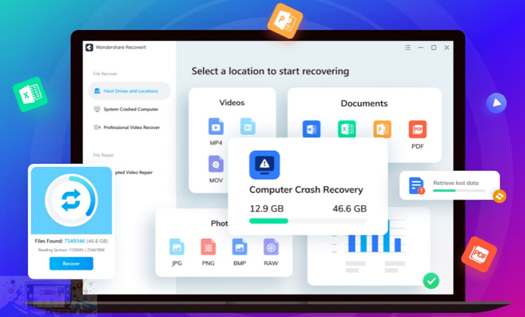 Wondershare Recoverit 2023 for Mac Direct Link DOwnload