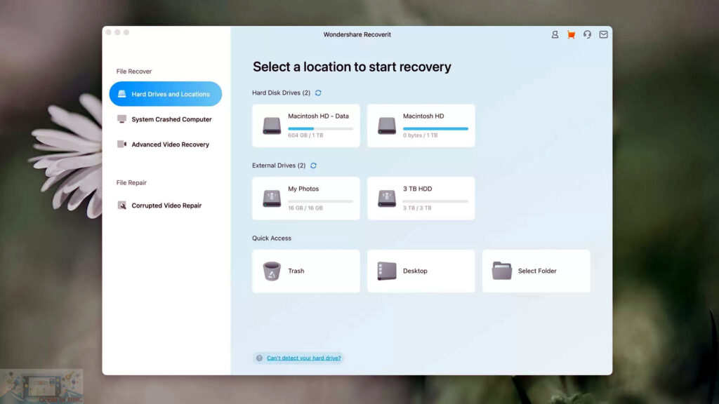Wondershare Recoverit 2023 for Mac Offline Installer Download