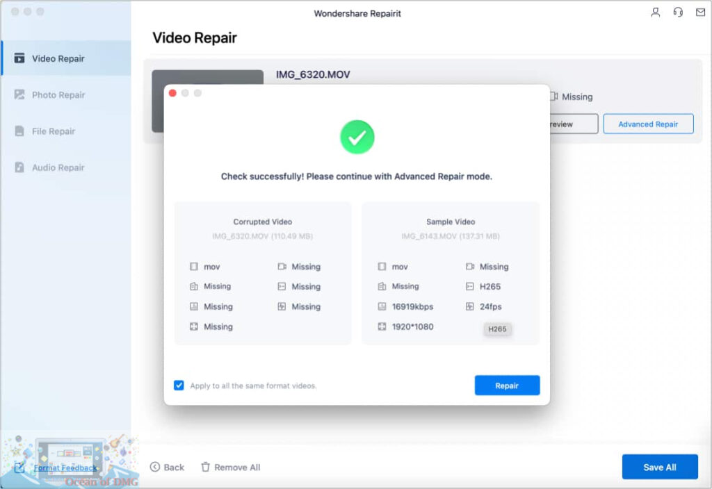 Wondershare Repairit 2023 for Mac Latest Version Download