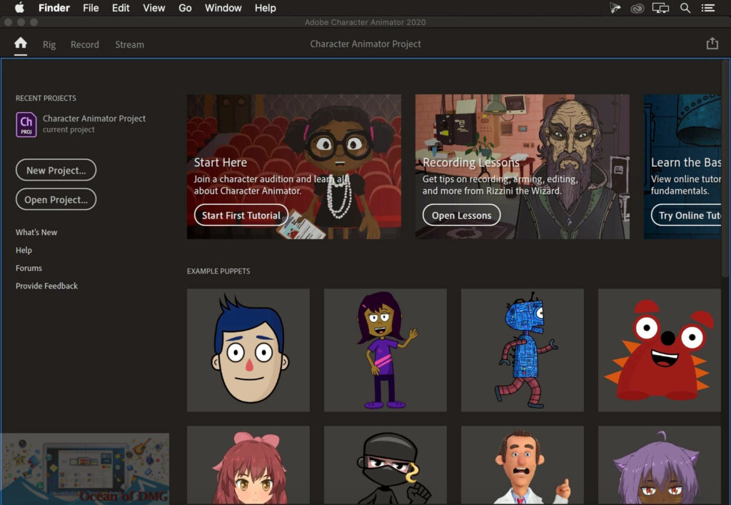 Adobe Character Animator 2022 for mac Direct Link Download