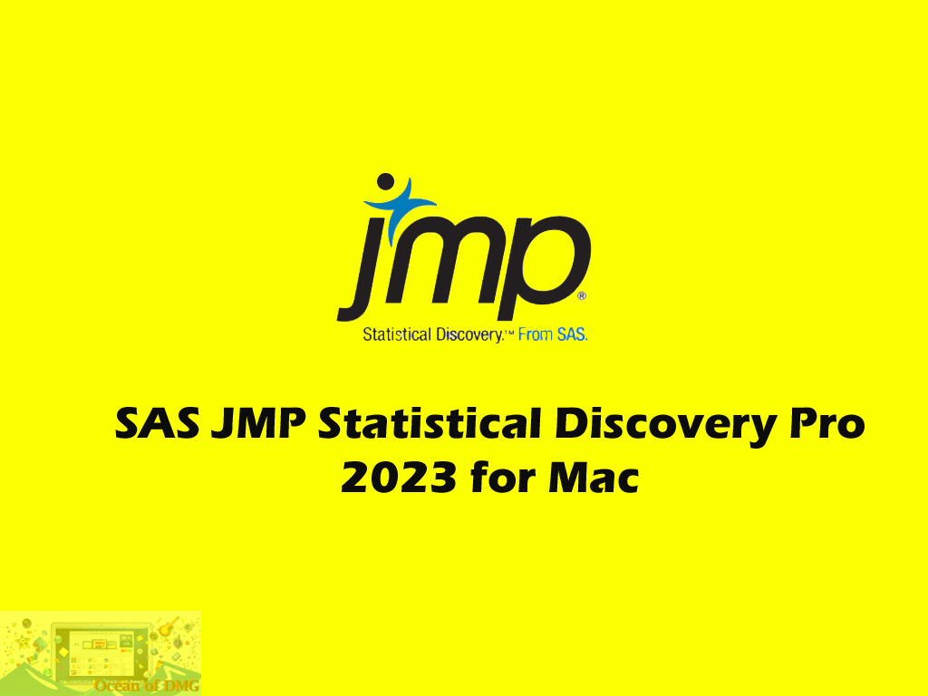 SAS JMP Statistical Discovery Pro 2023 for Mac Free Download