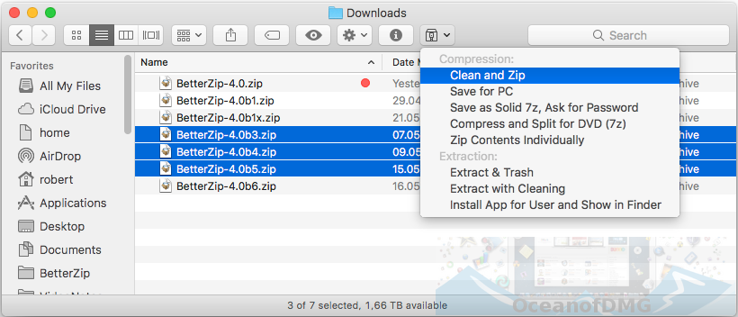 better zip download for mac