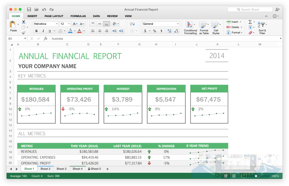 Microsoft Excel 2016 for Mac Direct Link Download