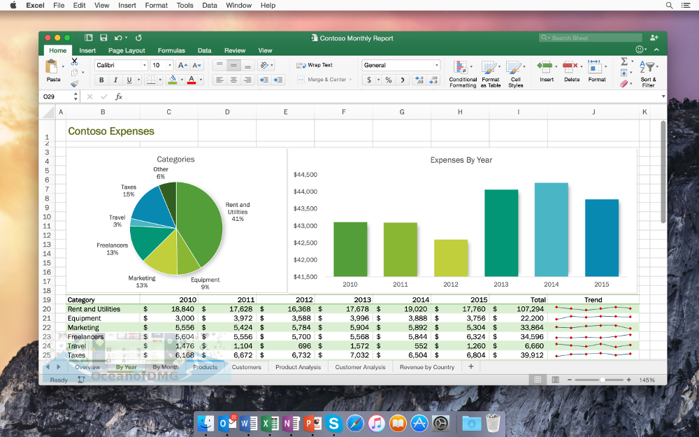 Microsoft Excel 2016 for Mac Offline Installer Download