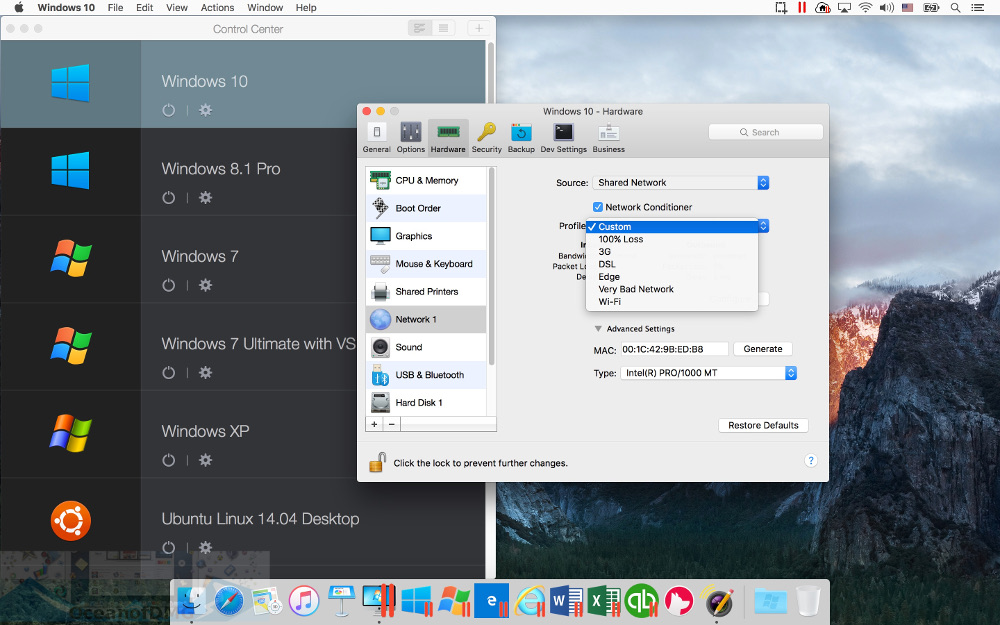 Parallels Desktop for Mac OS X Offline Installer Download