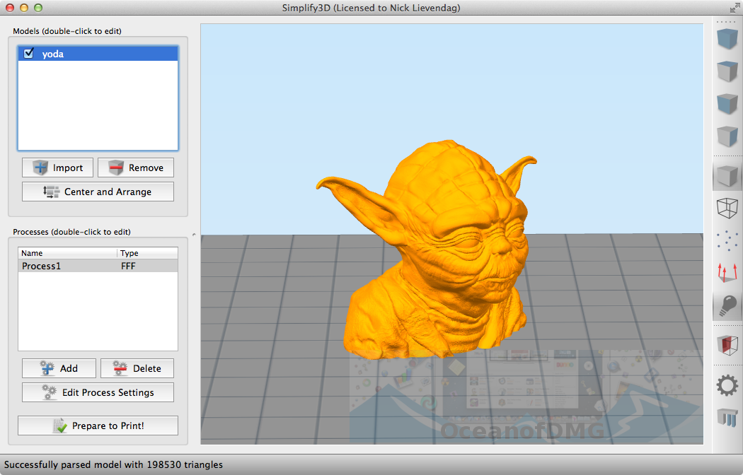 Simplify3D 4.0.1 for Mac Direct Link Download