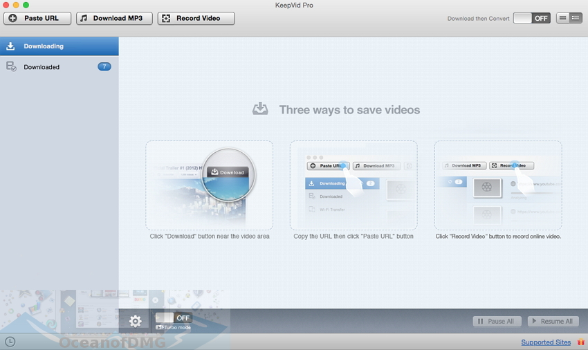 KeepVid Pro for Mac Offline Installer Download
