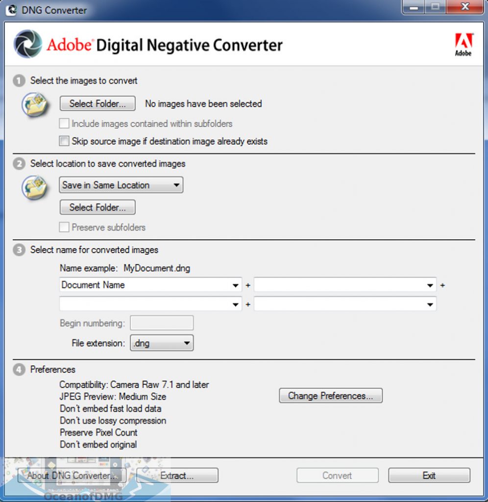 Adobe DNG Converter 11 for Mac Latest Version Download-OceanofDMG.com