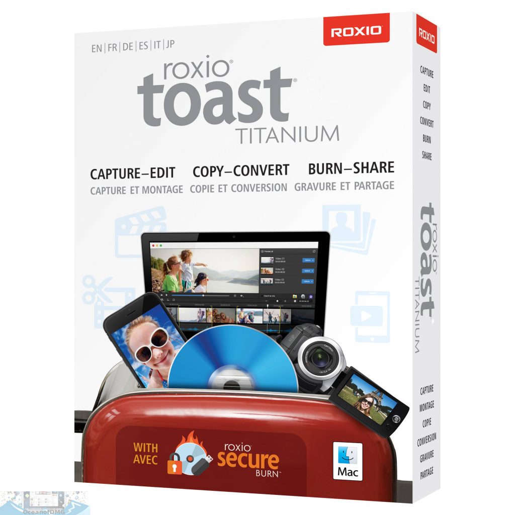 Roxio Toast Titanium for Mac Free Download-OceanofDMG.com