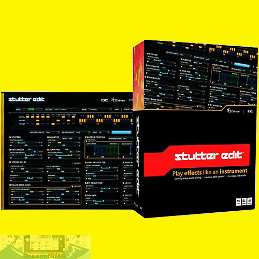iZotope Stutter Edit for Mac Free Download-OceanofDMG.com