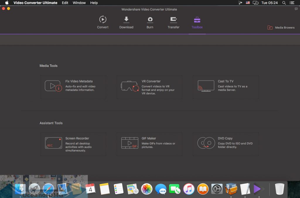 Wondershare Video Converter Ultimate for Mac Offline Installer Download-OceanofDMG.com