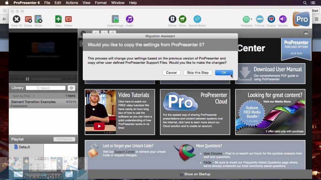 ProPresenter 6 for Mac Latest Version Download-OceanofDMG.com