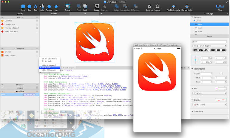 PaintCode Visual Code Generator for Mac Latest Version Download-OceanofDMG.com