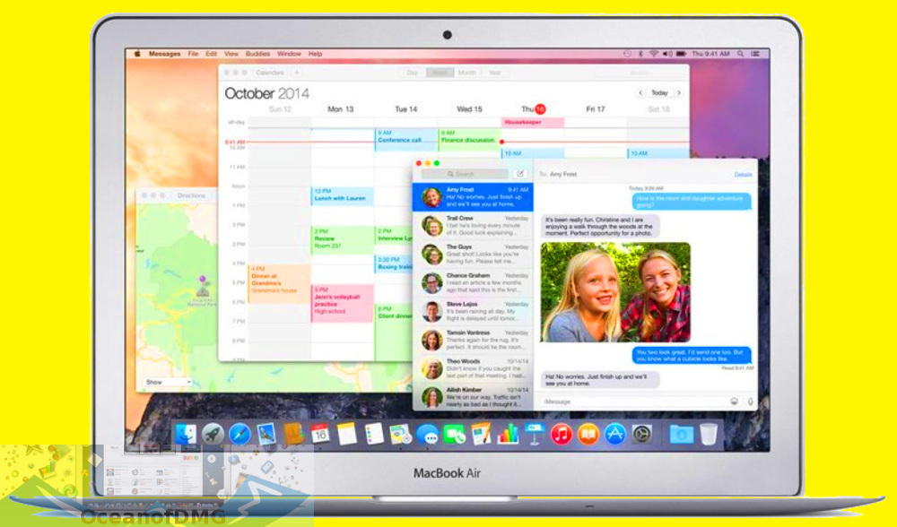 Mac OS X 10. 10. 5 Yosemite Official for Mac Offline Installer Download-OceanofDMG.com