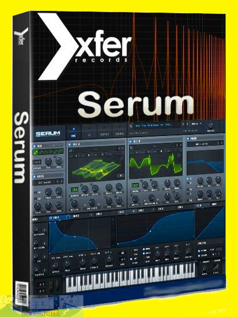 Xfer Records Serum v1.35b1 Mac ダウンロード 永久版